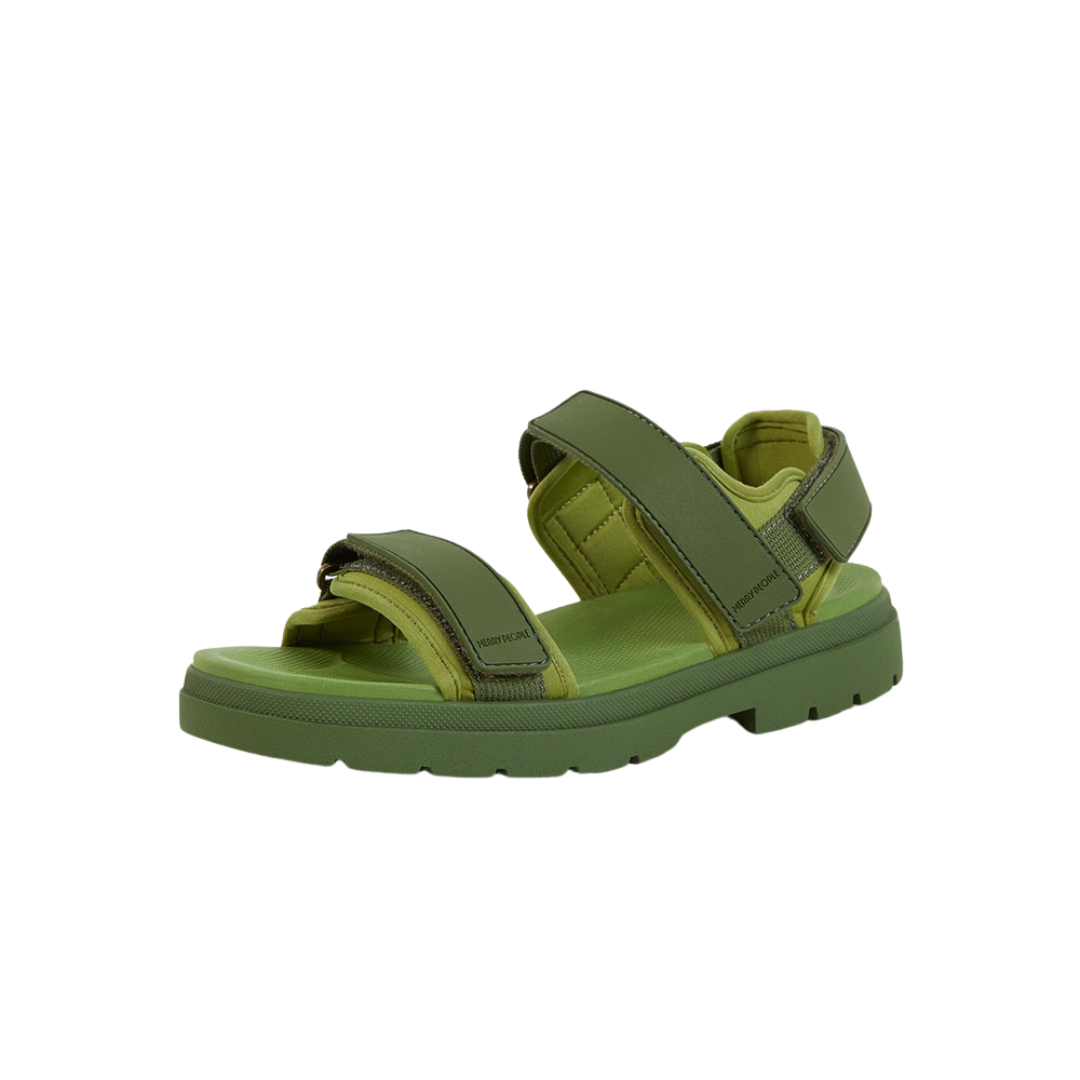 This Lochie Bright Olive Sandal is here! This beautiful comfortable sandal made by Merry people is going to be your new  favourite shoe.