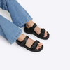 The new Black Sandal that everyone needs in their wardrobe! Merry People can't do anything wrong. They have designed the more comfortable sandal as of course waterproof!