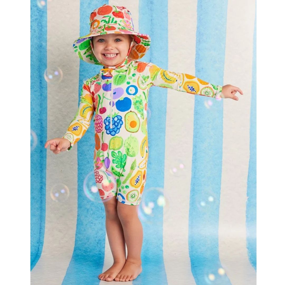 Long Sleeve Rash Suit Eat The Rainbow