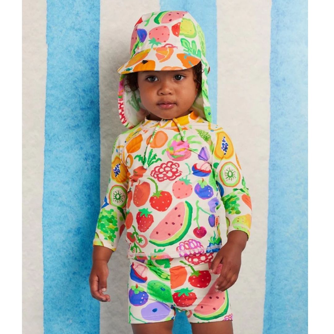 Long Sleeve Rash Vest Eat The Rainbow