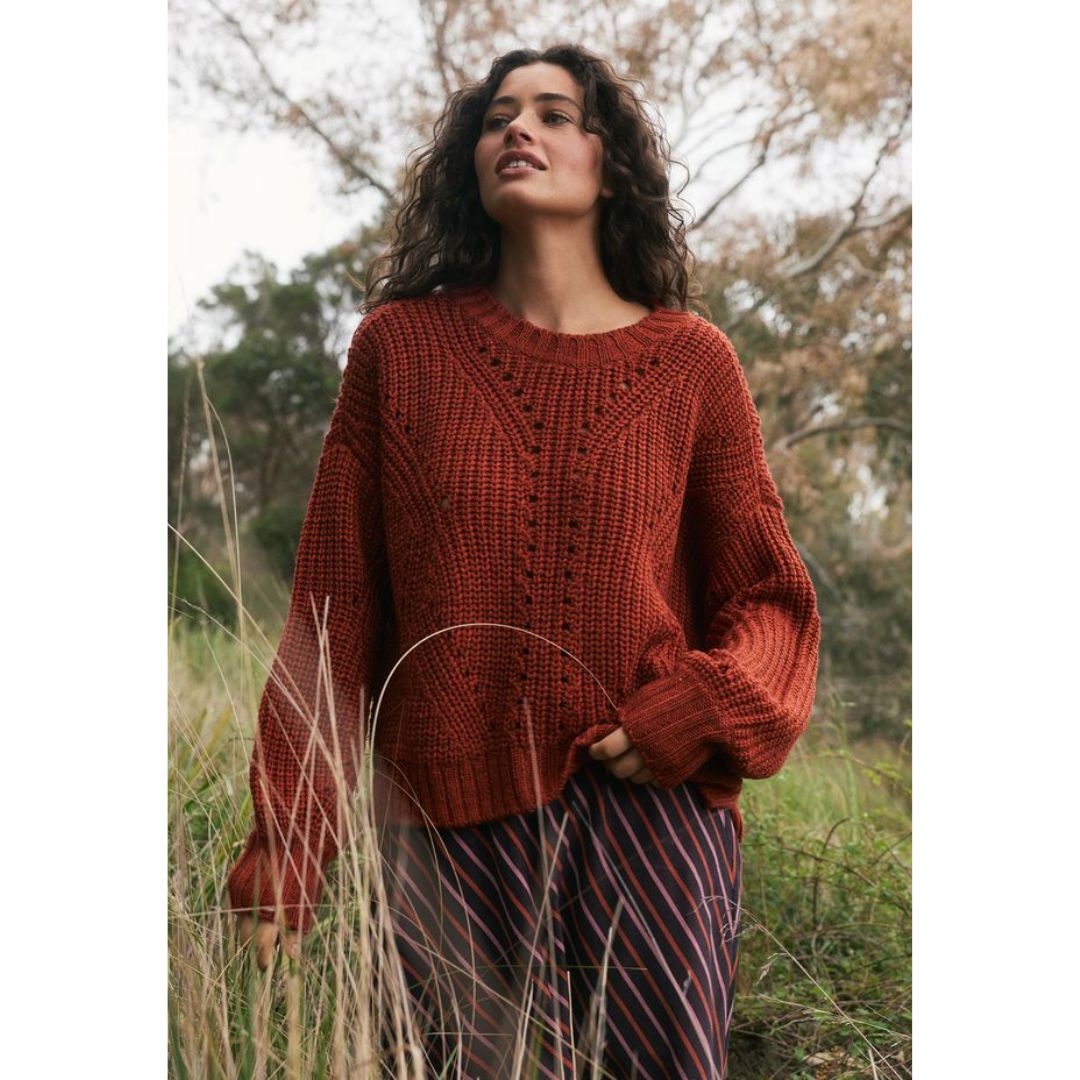 Lou Knit - Rust