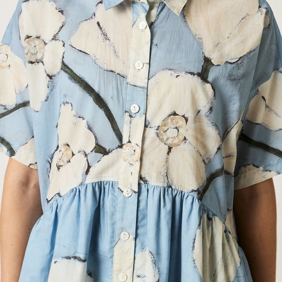 Luma Shirt Dress - Island Still Life