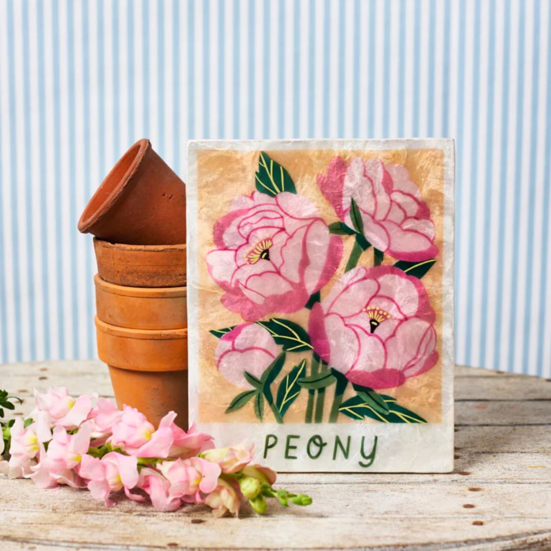 Market Wall Art - Peony