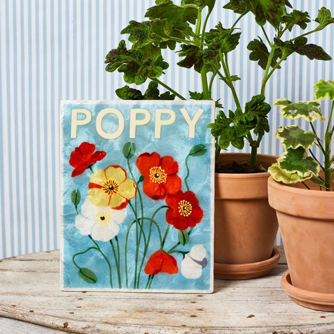 Market Wall Art - Poppy