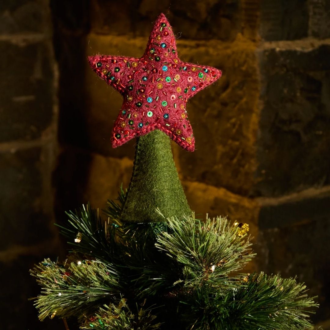 Maisie Felt Tree Topper