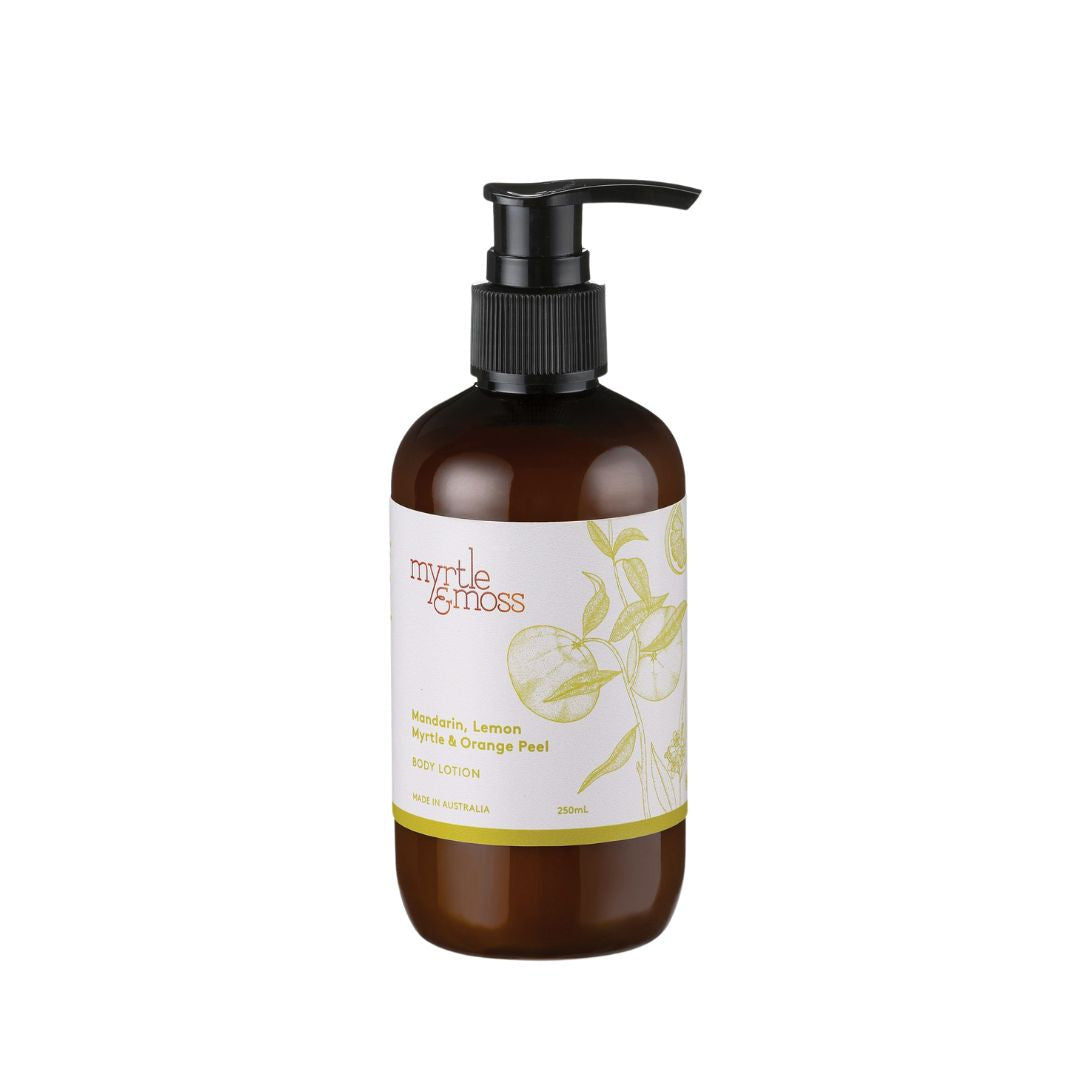 Gorgeous citrus scent, light enough to slather your body in without being overwhelming by the scent.