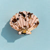 Marble Shell Hair Clip