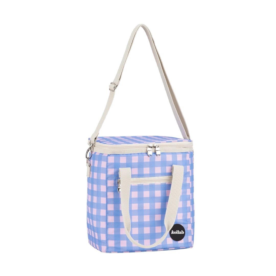 Mini Cooler Skyberry Gingham