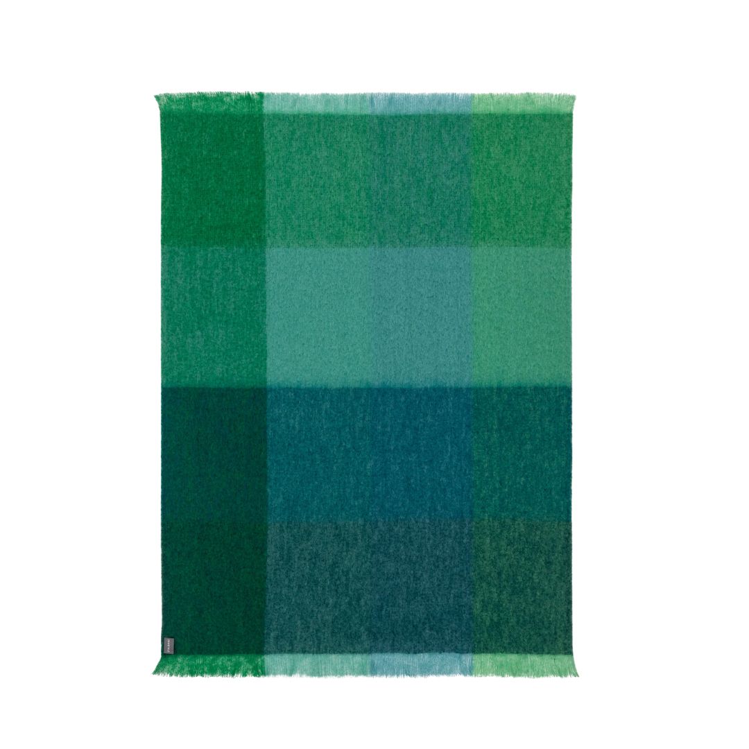 Mohair Throw - Emerald