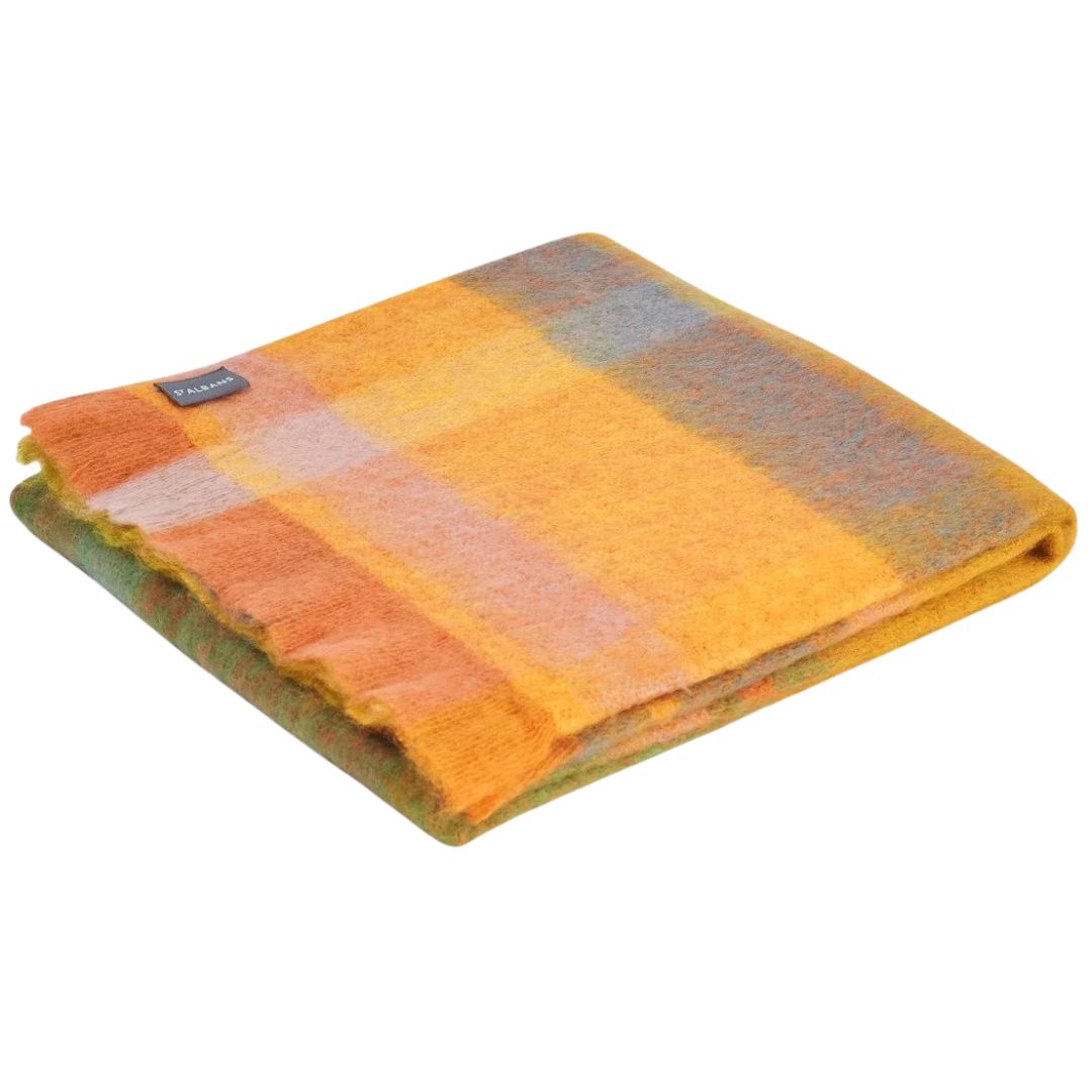 Mohair Throw - Marigold