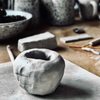 Make an oil burner from clay