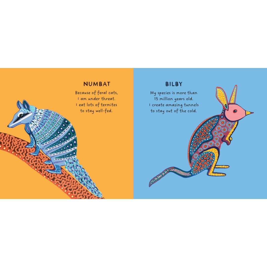 The most beautiful way to get to know Australia's marsupials through the eyes of indigenous artist Bronwyn Bancroft.
