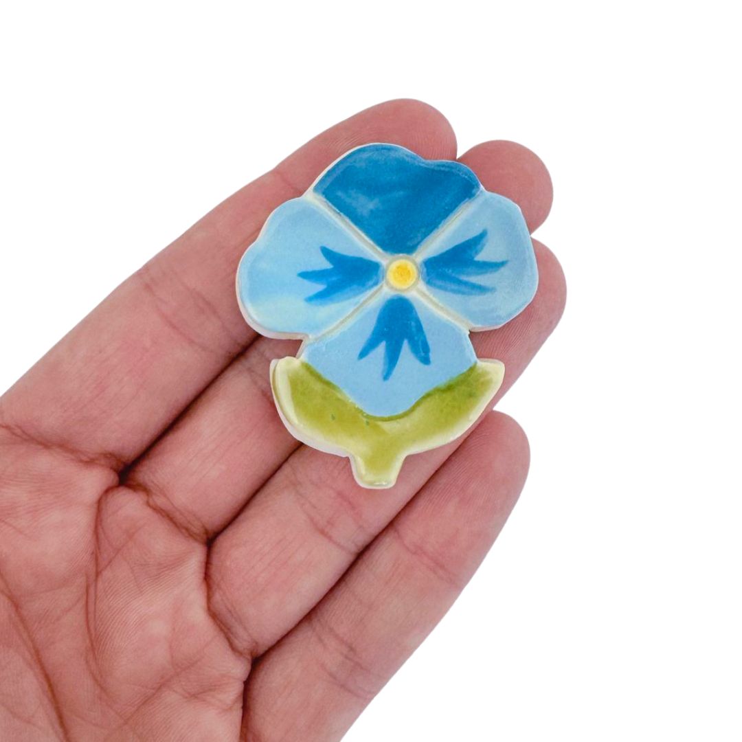 Pansy Brooch