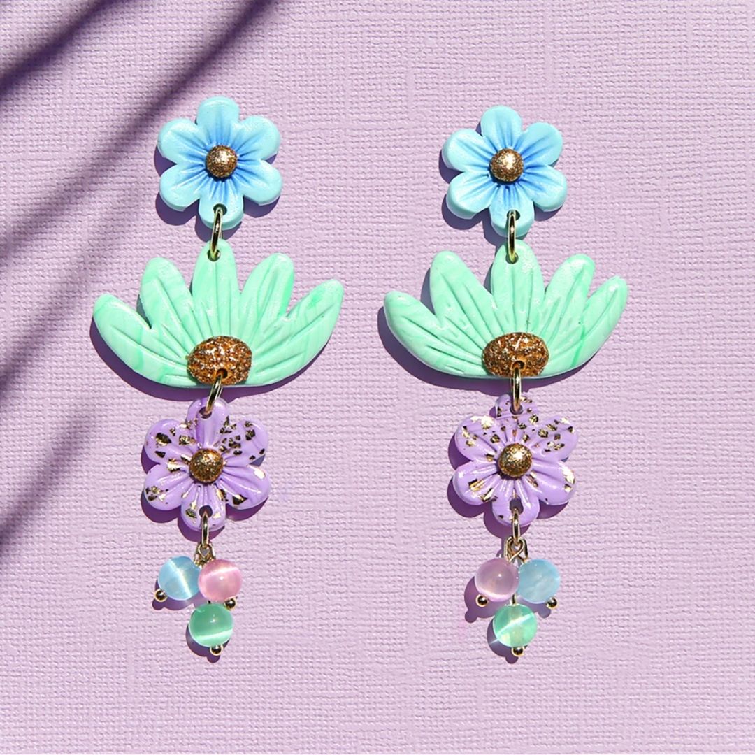 Pastel Mint Blossoms