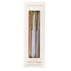 Beautifully boxed trio of pens, in pastel colours. Make writing more enjoyable with these beautiful pens.