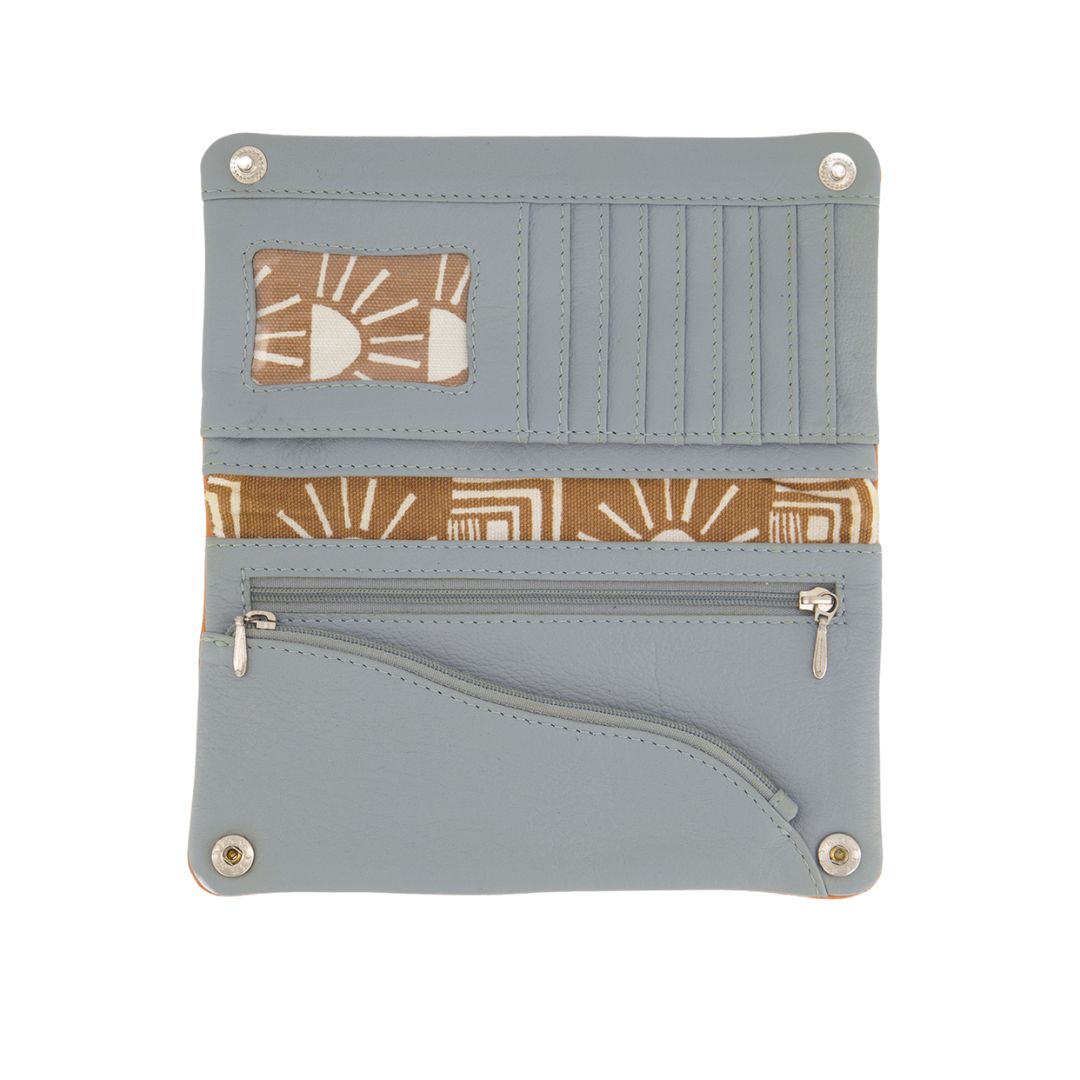 Pearl Wallet - Terracotta