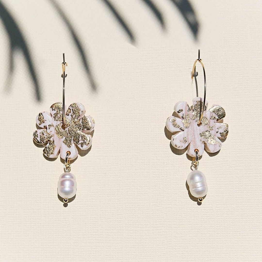 Petite Flowers White