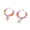 Mini Daisy Hoops