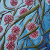 Hakea Pincushion original artwork by Kate Quinn