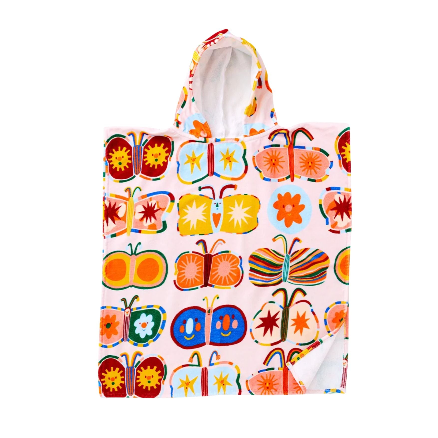 Poncho Towel / Flutterby