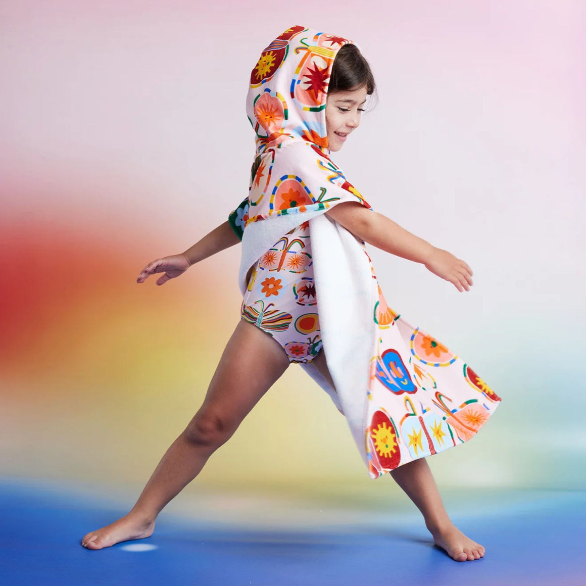 Poncho Towel / Flutterby