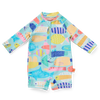 Rainbow Reef Long Sleeve Swim Suit