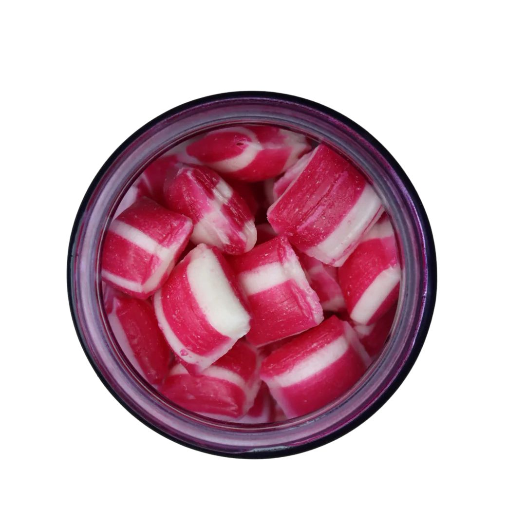 Bah humbug no more! These Raspberry Humbugs will sweeten your life!