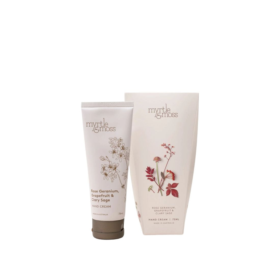 Rose Geranium, Grapefruit and Clary Sage Hand Cream