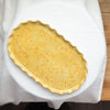 Ruffle medium oval platter - Honey