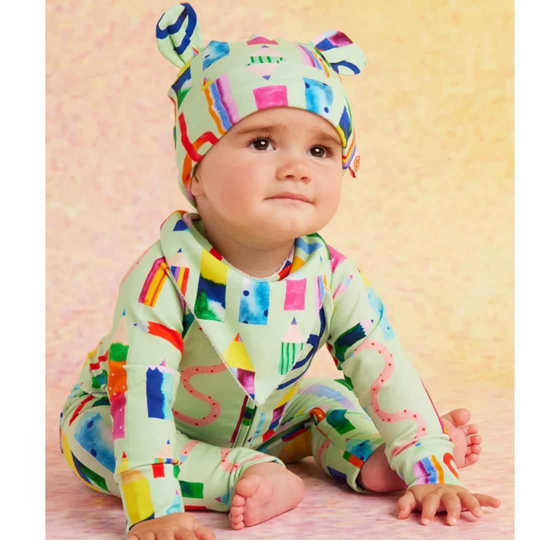 Scribble Squad- Yoyo Bib - Organic