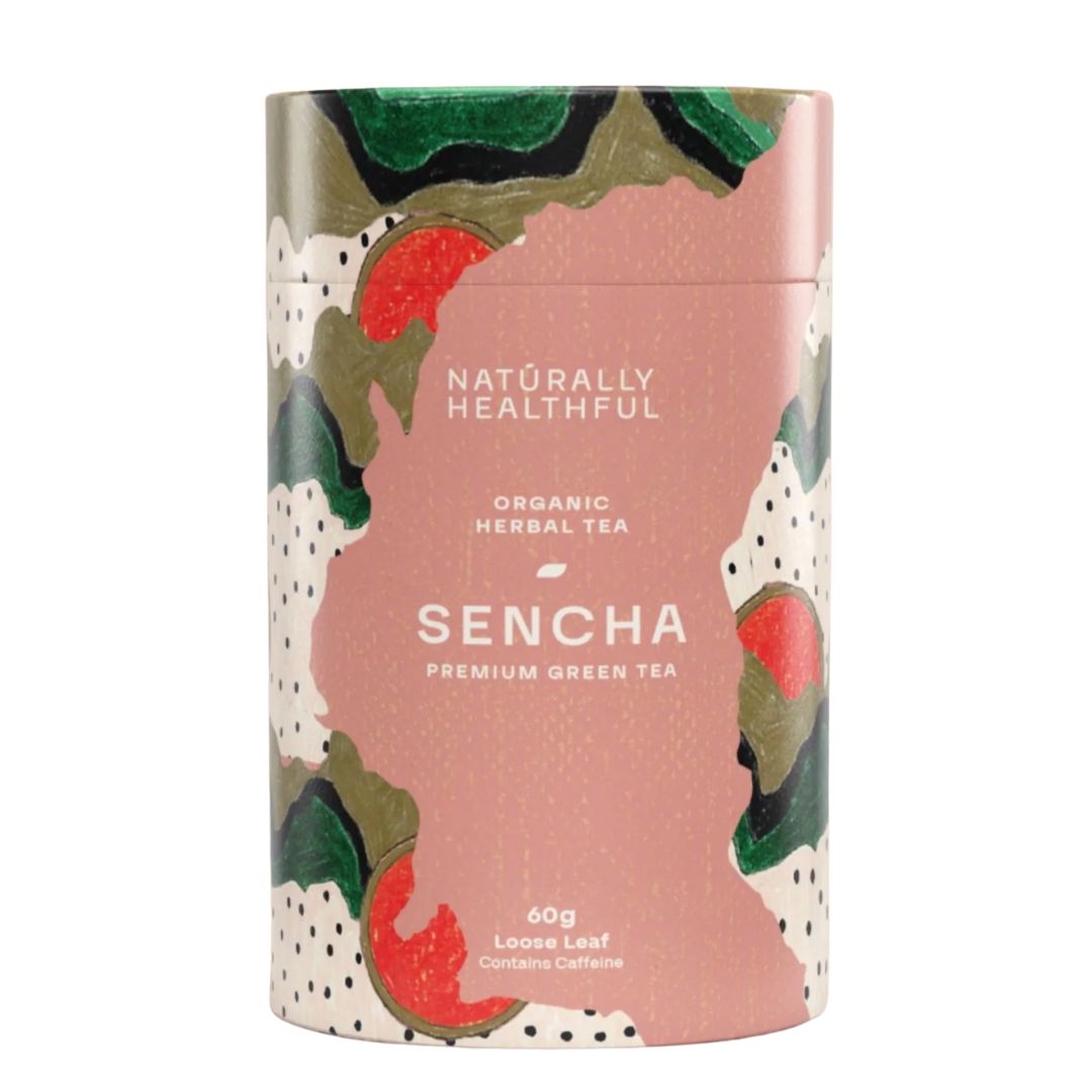 Premium loose leaf green tea packaged beautifully in Newport Beach
