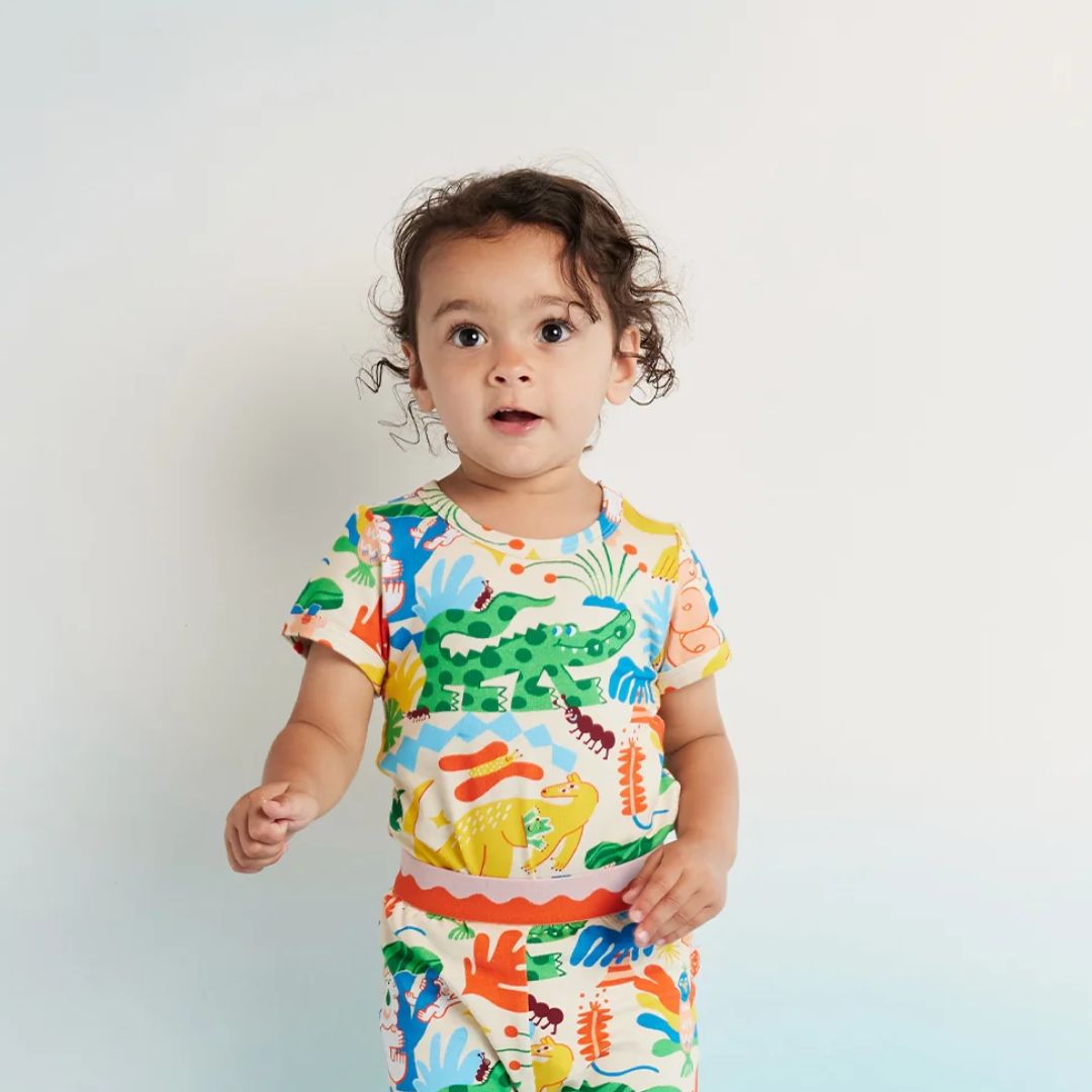 Short Sleeve Bodysuit - Tropicool