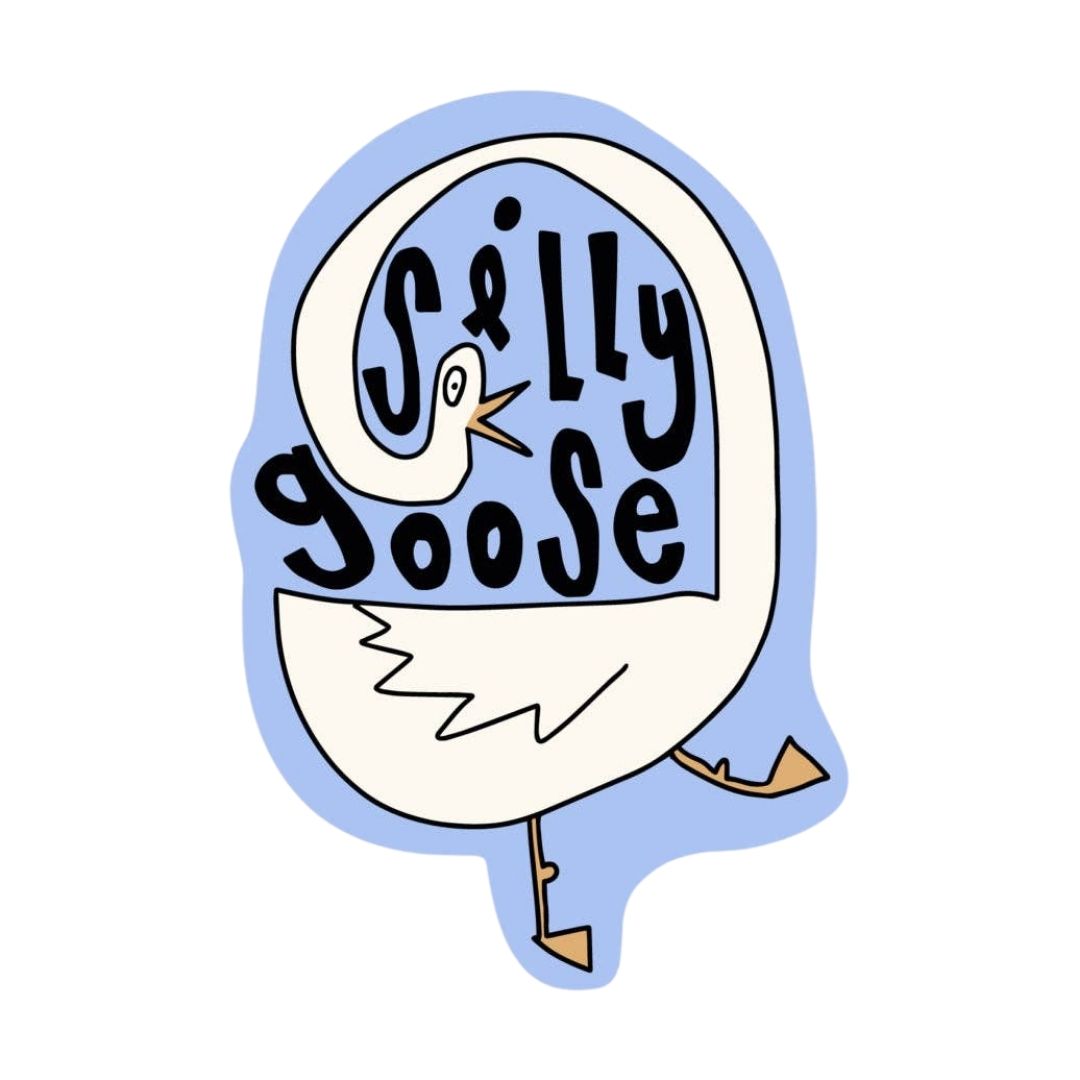 Silly Goose Sticker