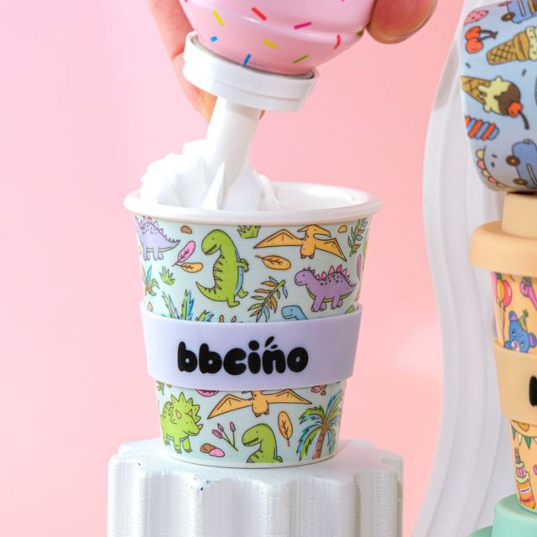 Sipasaurus Babycino Cup - 120ml (STRAW INCLUDED)