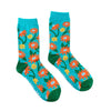 Put a spring in your step with these Springtime socks designed by Esther Sandler of Togetherness Designs