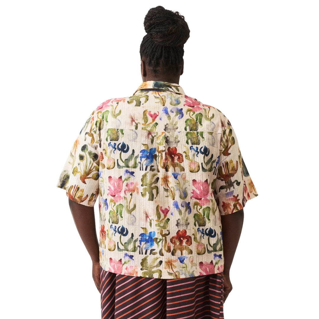 Summer Shirt - Watercolour Collage