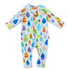 Sun Shower- Long Sleeve Zip Suit - Organic