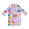 Halcyon nights - Sundae Fun Day Long Sleeve Swim Suit