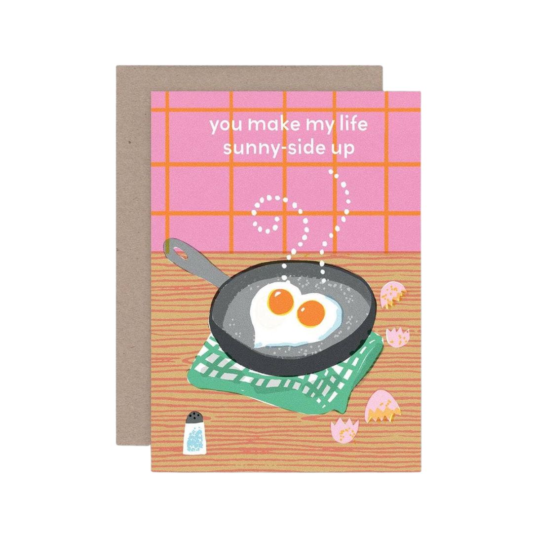 SUNNY SIDE UP card