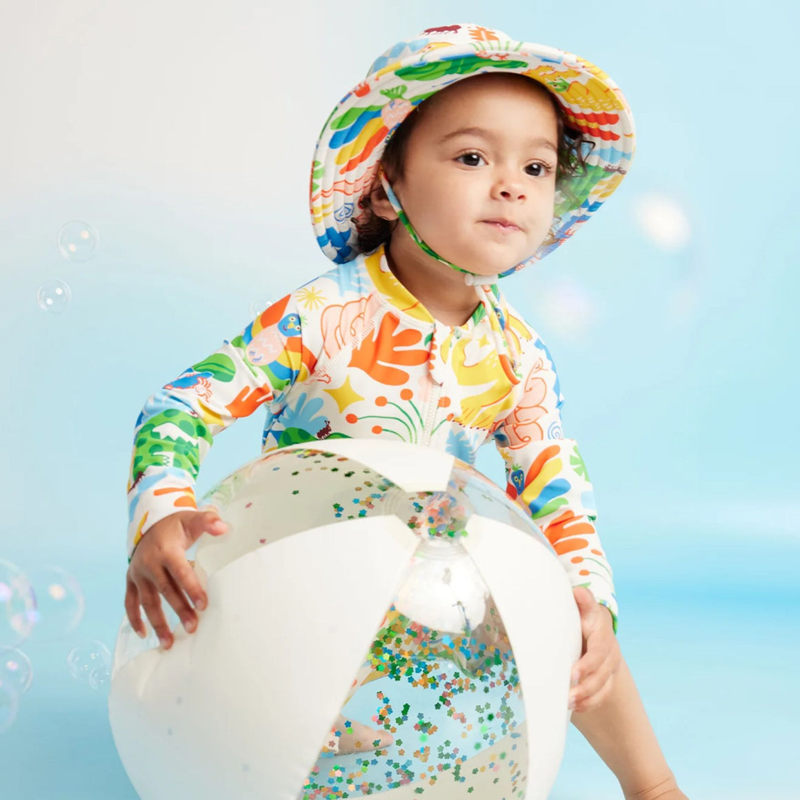 Swim Bucket Hat / Tropicool