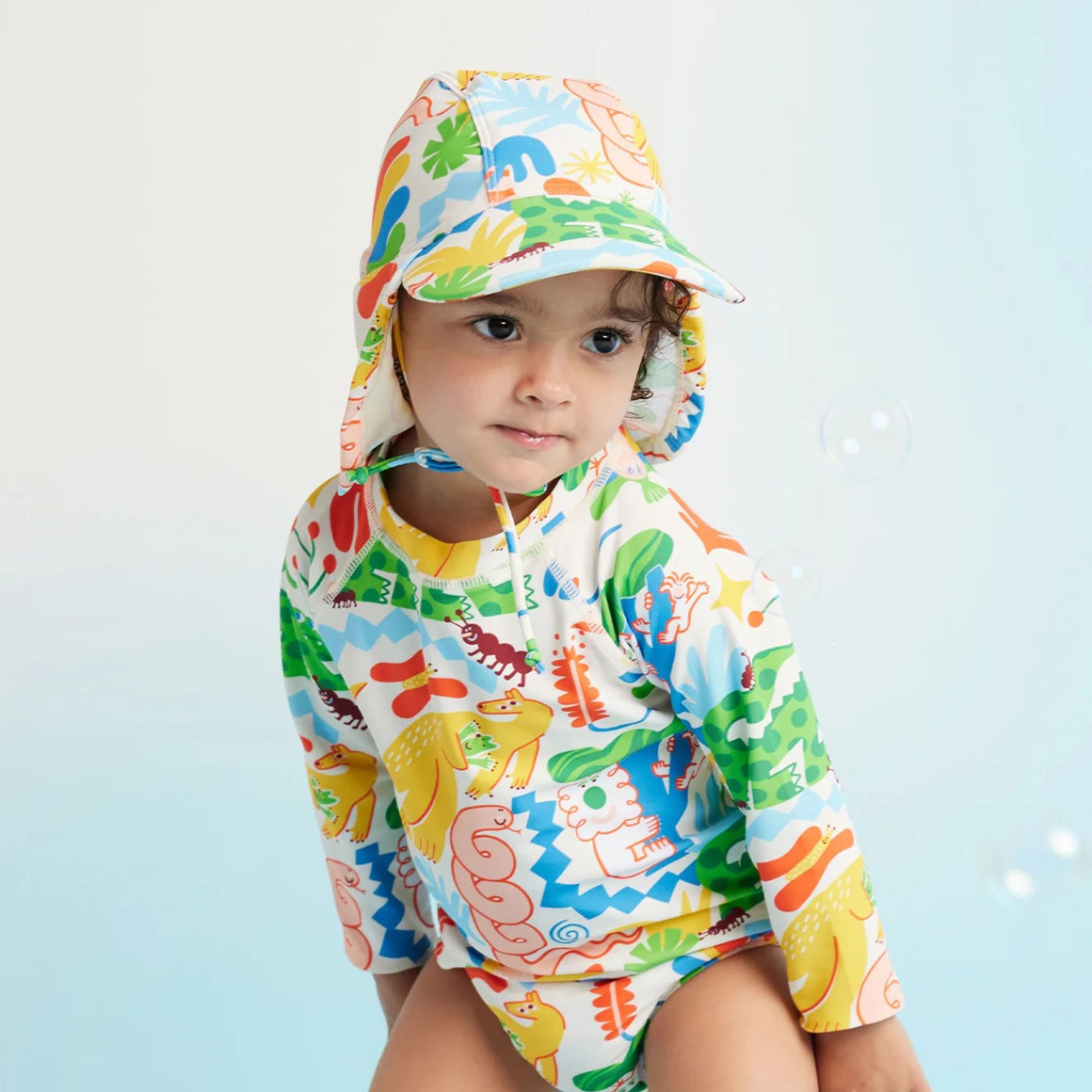 Swim Legionnaire Hat / Tropicool