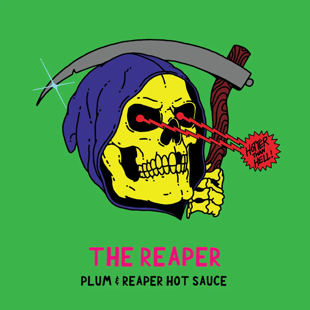 The Reaper – Intense Carolina Reaper & Plum Hot Sauce  - Keating & Co