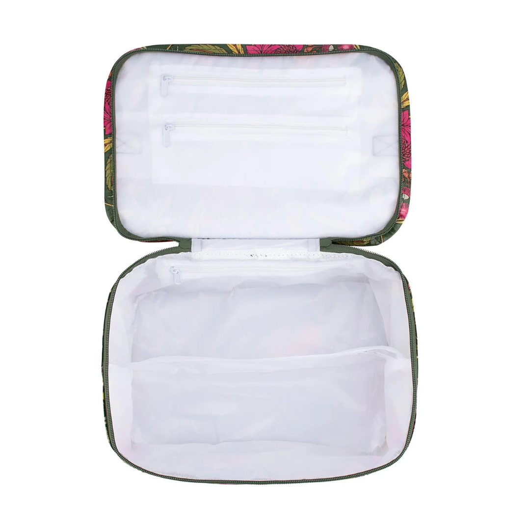 Toiletry Stash Bag Waratah Blooms