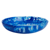 The Toni Bowl has a shallow silhouette that’s perfect for grain salads and mezze spreads. Reimagined here in our stunning Lapis colourway from Sage & Clare