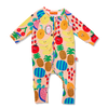 Tropicana  - Long Sleeve Zip Suit