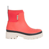 Coral pink rubber, chunky platform soles take you back to 90s heyday