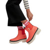 Coral pink rubber, chunky platform soles take you back to 90s heyday