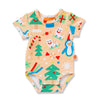 Twinkle Town Short Sleeve Bodysuit - Organic