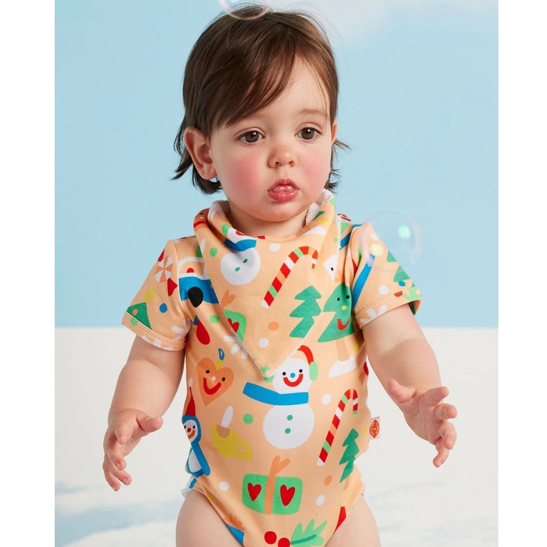 Twinkle Town Short Sleeve Bodysuit - Organic