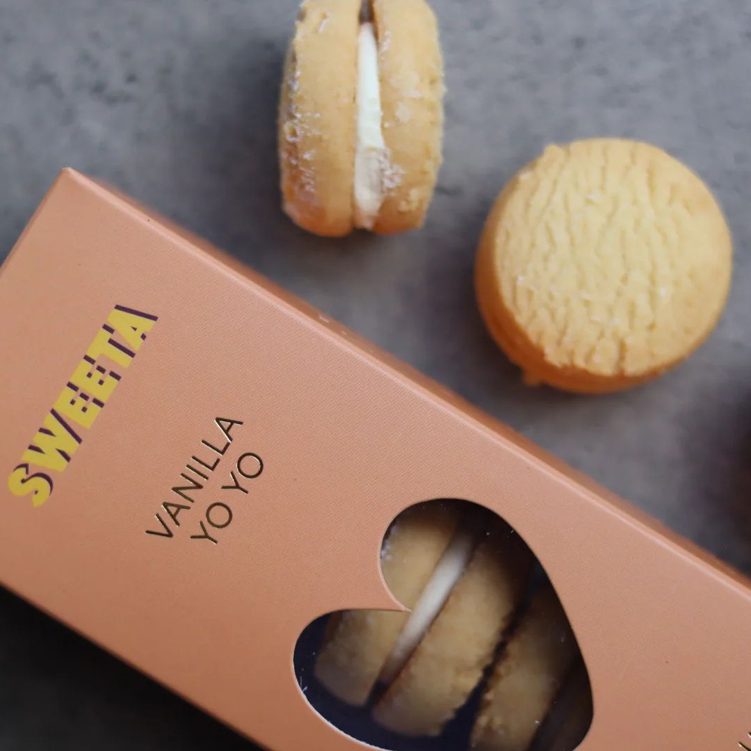 Classic Yo Yo biscuit but make it vegan